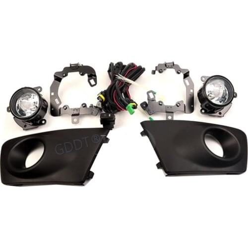 2008-2013 4 DOORS FOG LAMP for L200 FULL SET WITH BULB WIRE AND SWITCH for Triton PICK UP steel Bracket