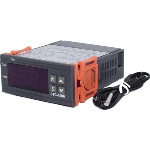 STC-1000 LCD Digital Thermostat Temperature Controller for Incubator Two Relay Output Thermoregulator Heater And Cooler