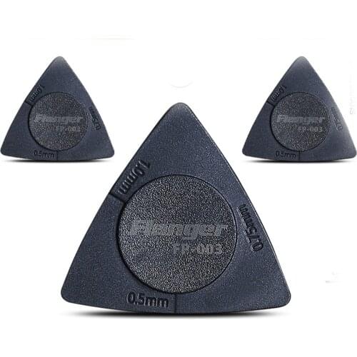 Triangle Guitar Pickup Frosted Antiskid Plectrum Electric Guitar Pick Acoustic Picks Plectrum 0.5/0.75/1mm Guitar Accessories