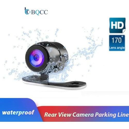 170 Degree Universal Waterproof Wide Lens Car Rear View Camera Vehicle Parking Assistance Night Vision,Parking Line