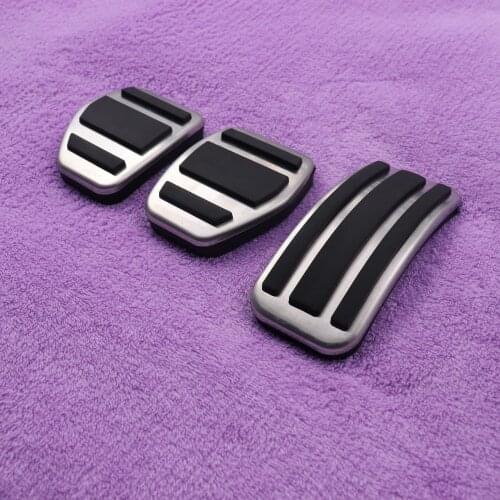 DEE Car Accessory Accelerator Brake Clutch Pedal For CITROEN DS 3 4 6 DS3 DS4 DS6 Automatic Manual AT/MT Plate Styling Stickers