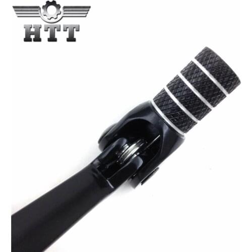 Aftermarket free shipping motorcycle parts Black Folding Brake Shift Pedal Foot Lever For Honda CBR 600 F4 F4i 1999-2006