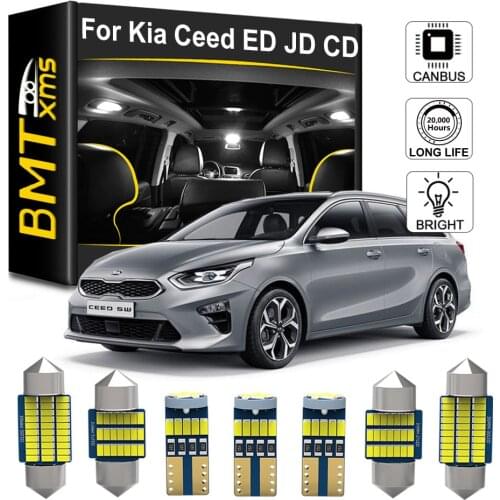 BMTxms Canbus For KIA CEED ED JD CD Combi SW Hatchback Sportswagon Pro GT 2006-2019 Auto LED Interior Light Car Accessories