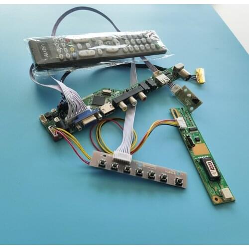 For LP154WE2-TLB2 VGA HDMI Controller Board AV 1 lamps 15.4" Interface Module 30pin Digital Signal USB Resolution TV 1680X1050