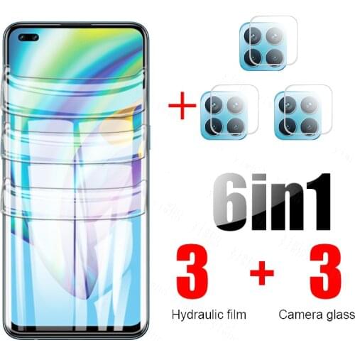 Reno 4Lite Hydrogel Film For OPPO Reno 4 Lite Camera Tempered glass OPPO A15 A15S Screen Protector film A53 A53S A15 A92 A72 A52