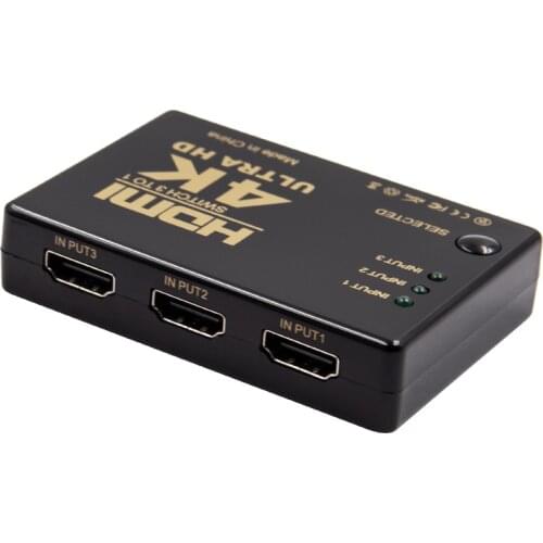 HDMI-Compatible Switch 4K Switcher 5 in 1 out HD 1080P Video Cable Splitter 1x3 Hub Adapter Converter for PS4/3 TV Box HDTV PC
