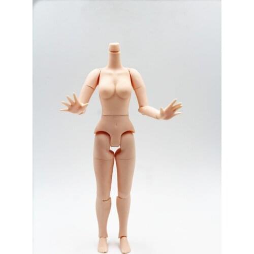 Azone body Blyth doll body 8.5 inch joint doll white skin, hand group, big breast joint body 30cm 1/6 doll