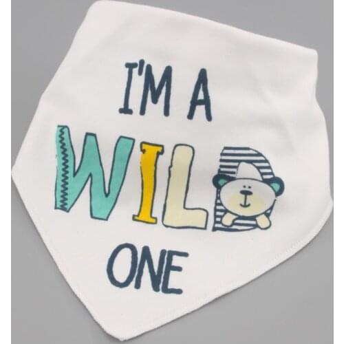 Baby Bibs for Boy Girl Bandana Bib Burp Cloth Print Animal Triangle Cotton Baby Scarf Meal Collar Burp Baby Accessories