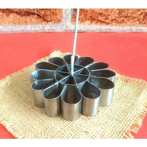 Iron Dessert Mold Set-014 (Rosette Cookies)