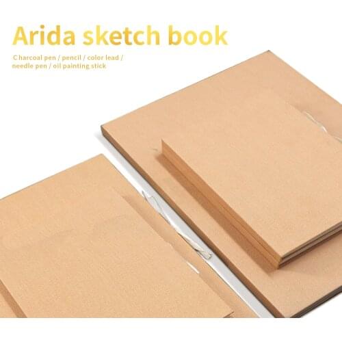 35Sheets Blank Flipbook painting sketchbook kraft paper cover painting sketchbook animation cartoon Art creation