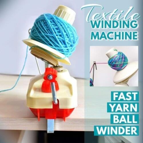 Portable Thread Ball Winder Manual Knitting Roll String Sewing Accessories For Household Use Спицы Для Вязания