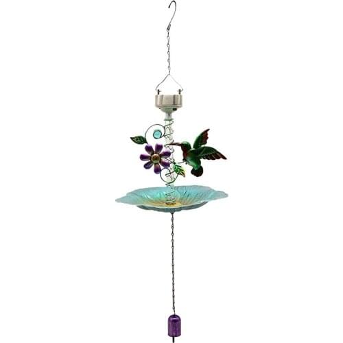 Practical Solar Bird Feeder Wild Bird Hanging Suet Feed Holder Outdoor Garden Gardening Creative Bird Feeder Courtyard Bird Feed