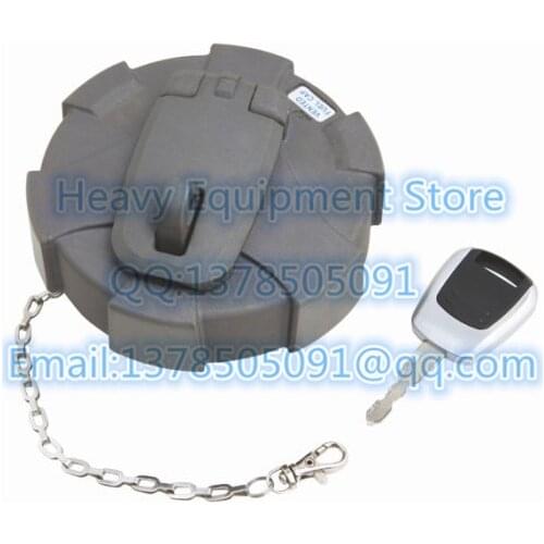 R-9 Fuel Cover Diesel Cap For Hyundai Excavator Loader New Machine 32M9-02130 with 1 Key