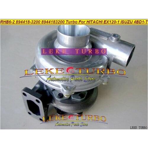 RHB6-2 8-94418-3200 8944183200 894418-3200 Turbo Turbocharger For HITACHI EX120 EX120-1 Excavator For ISUZU 4BD1 4BD1-T 4BD1T