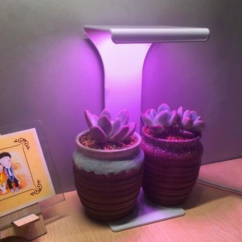 Desk Grow Light For Indoor Plant USB LED Grow Lights Timer Phyto Lamp Full Spectrum For Succulent Flowers Cactus IR VU Led Light