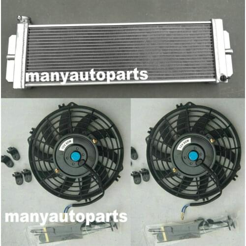 Universal Aluminum Heat Exchanger Air to Water Intercooler 24"x8"x2.5"