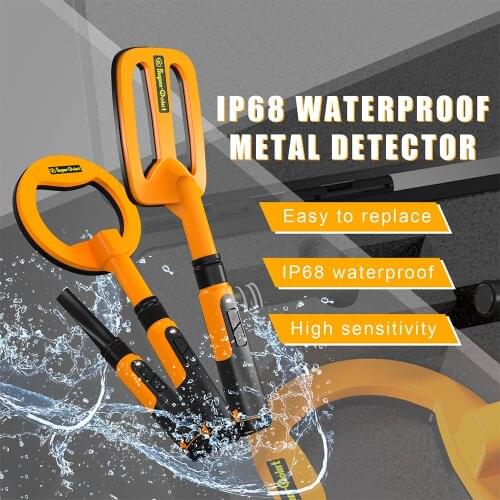 Waterproof Small 3 in 1 Metal Detector LED Illuminated Alarm Gold Digger Handheld Treasure Hunter Finder 2021 Hot Sale