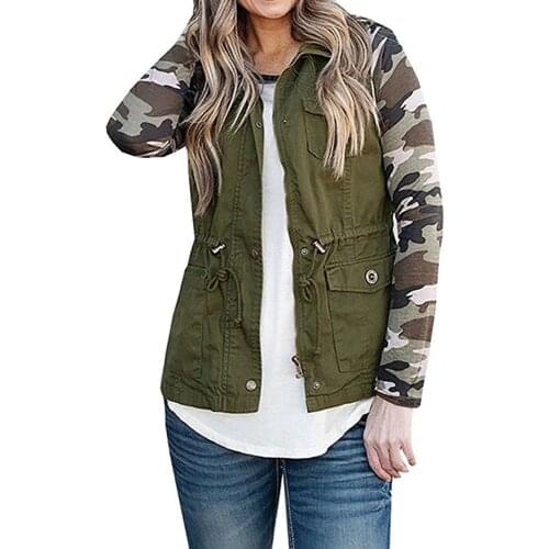 Winter Autumn Womens Worm Jackets Military Armygreen Female Jacket Slim Casual Coat For Lady Charm Warm Solid Sleeveless