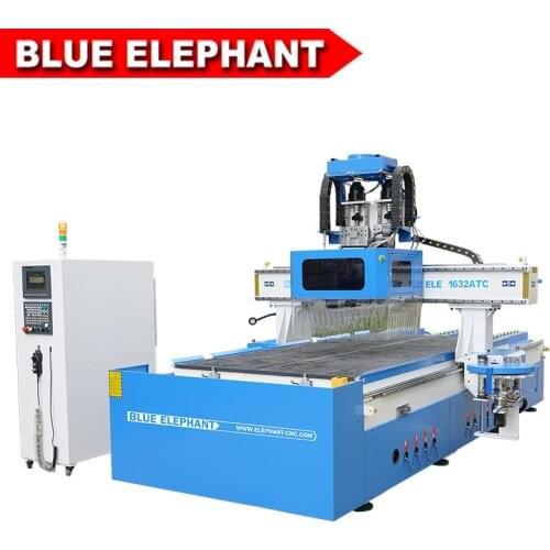 1632 ATC CNC Cutting Machine New Design Wood Cabinet Milling Router Machine for wood kitchen cabinet door
