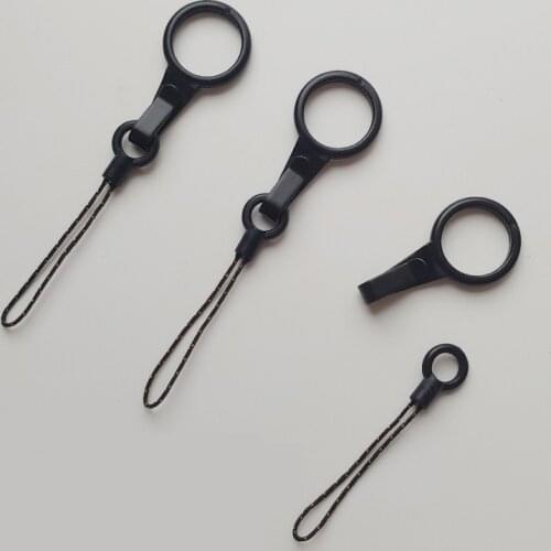 4pcs/lot Mobile phone Strap Charms Keyring Bag Accessories Key Ring new Lanyard Lariat Cords Lobster Clasp Rope Keychains Hooks