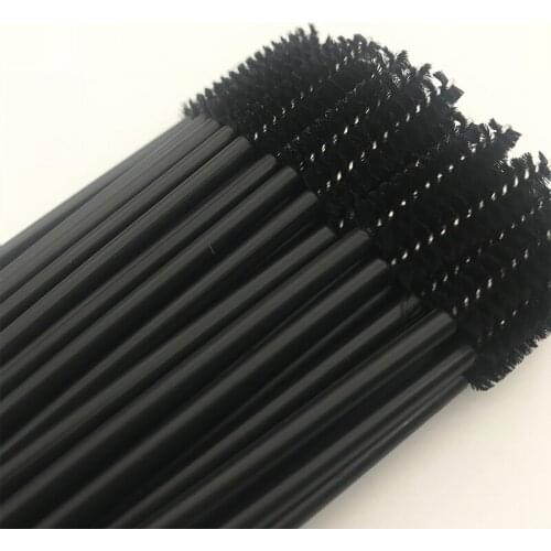 500 pcs Disposable Eyelash Extension Eyebrow brush Mascara Wand Applicator Spoolers Eye Lashes Cosmetic Brushes Set makeup tools