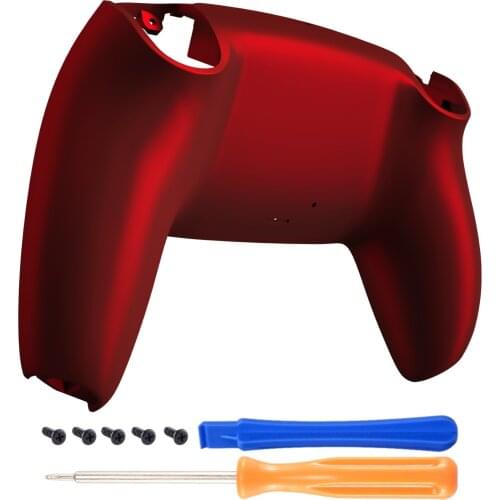 EXtremeRate Custom Bottom Shell Back Housing Cover Replacement Back Plate for PlayStation 5 Controller