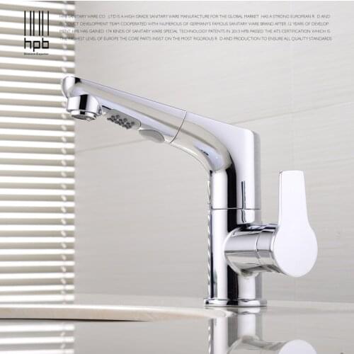 HPBGE BADEZIMMER PRODUKT Pull-out Bath Mixers With Shower Head