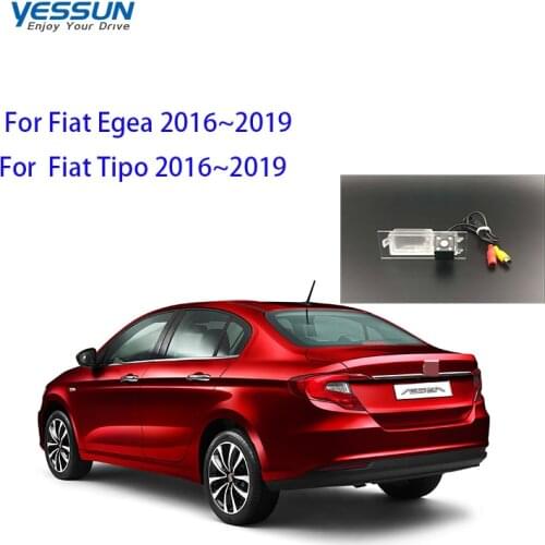 Yessun License plate camera For Fiat Tipo 2016~2019 Car Rear View camera Parking Assistance