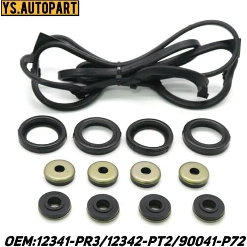 New Valve Cover Gasket Kit Set 12341-PR3-000 12342-PT2-000 90041-P72-J00 Fit For Acura Integra Honda Civic Del Sol 1.6 1.8L
