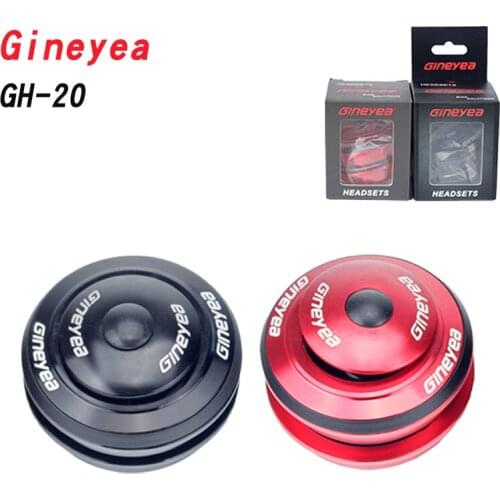 Gineyea bicycle aluminum alloy Palin bowl set cone tube front fork with 44mm straight head tube frame semi hidden wrist set