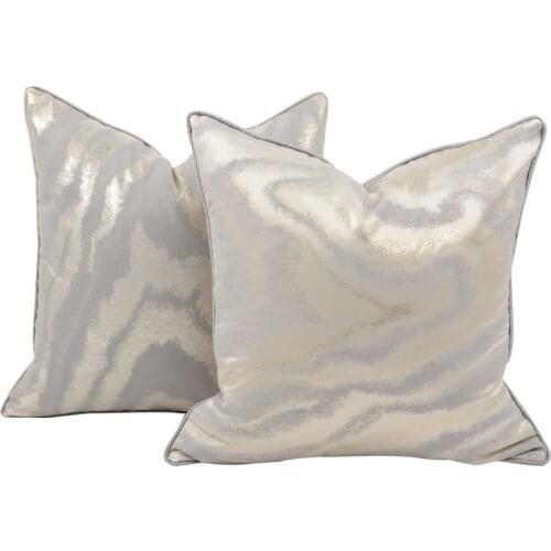 DUNXDECO Cushion Cover Decorative Pillow Case Luxury Modern Geometric Abstract Wave Modern Room Sofa Chair Bedding Coussin