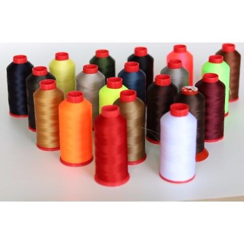 TEX70 Nylon Bonded Thread V69 High Tenacity leather upholstery shoes canvas Sewing Thread 210D/3 1500 meters long