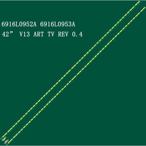 New 2 PCS/set 54LED 468mm LED Backlight strip for 42PFL5008M 6922L-0030A 42 ART TV REV 0.6 1 R L-TYPE 6920L-0001C 6916L0952A