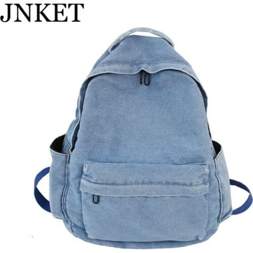 JNKET New Sports Backpack Korean Ins College Style Travel Bag Schoolbags Satchel Bag Outdoor Leisure Backpack Large Capacity