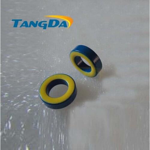 Tangda Iron powder cores T80-17 OD*ID*HT 20*12.6*6.4 mm 2.2nH/N2 4ue Iron dust core Ferrite Toroid Core toroidal blue yellow