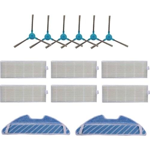 Replacement Side Brush for Cecotec Conga 1290 1390 1490 1590 Dust Hepa Filter Mop Pad Robot Vacuum Cleaner Spare Parts
