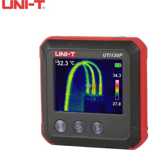 UNI-T UTi120P Infrared Thermal Imager -20~400°C Car Inspection Electrical Pipe Temperature Camera Screening