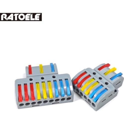 Quick Wire Connector SPL Universal Cable Push-in Conductor Terminal Block