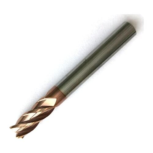 6mm D6*15*D6*50 4 Flutes HRC55 Tungsten Square End Mills Spiral Bits Carbide CNC Flat Endmill Router Bits