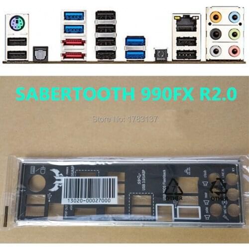 Backplate io shield cover for sabertooth 990fx r2.0