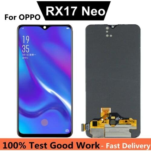 6.4" OLED For OPPO RX17 Neo LCD Display for OPPO R17 RX17 Pro R 17 Pro LCD Screen Digitizer Full Assembly R 17 Replacement