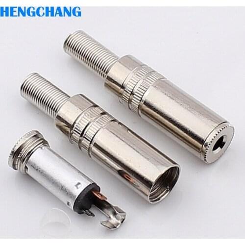3.5mm socket RCA Audio Connector RCA audio socket 3.5mm socket Stereo Headset Dual Track Headphone 10pcs/lot