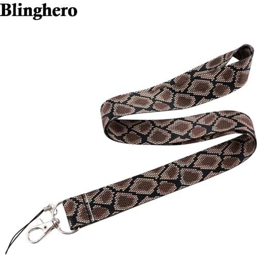 CB627 Snake Lanyard Cool Print Lanyards Strap Phone Holder Neck Straps Hanging Ropes Fashion Buttons Accessories