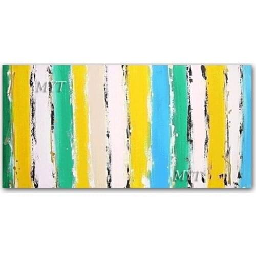 Colorfull Pictures Wall Art Modern Living Room Wall Decor Abstract Painting Large Canvas Hand Painted Wall Pictures No Framed