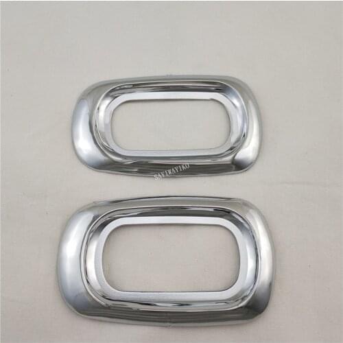 For Honda RD4 RD9 CR-V 2001-2006 side lamp cover Trim Frame Protector Sticker Car Styling Accessory 2PCS