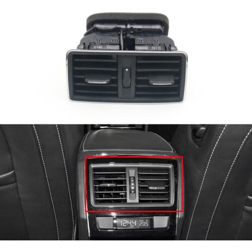 For Skoda Superb 2016 2017 2018 Car Armrest Box Rear Row Air Conditioner Outlet Air Conditioning Vents