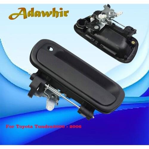 For Toyota Tundra 000 2001 2002 2003 2004 2005 2006 69090-0C030-C0 Car Tailgate Rear Door Handle Smooth Black Exterior