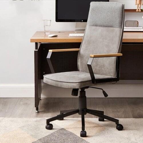 Computer chair modern simple family back chair Nordic rotary office chair living room single lift chair