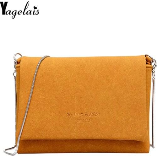 Korean Women Small Messenger Chain Square Handbags Velvet Black Crossbody Bag Female Girls Leisure Solid Small Shoulder Purse