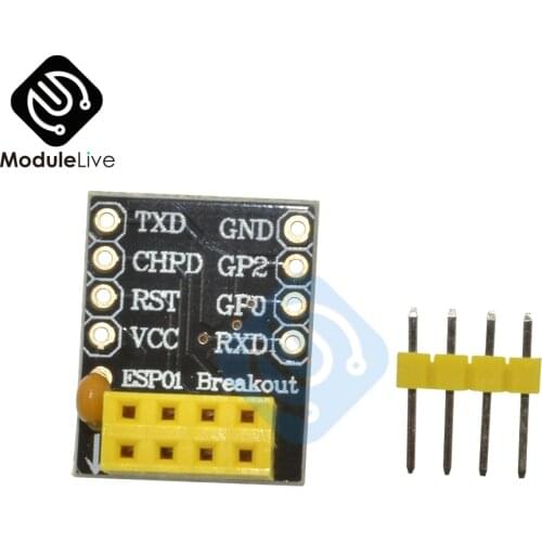 1Pcs For ESP-01 Esp8266 ESP-01S Model Of The ESP8266 Serial Breadboard Adapter To WiFi Transceiver Module Breakout UART Module